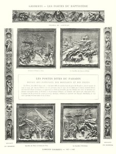 Ghiberti, Les Portes du Baptistere, Lorenzo Ghiberti alkotó: Italian School