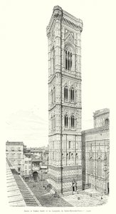 Giotto és Taddeo Gaddi, Sainte-Marie-des-Fleurs tábora (metszet) alkotó: Italian School