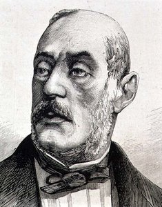 Giuseppe Ferrari (1811-1876) olasz történész és politikai filozófus (metszet) alkotó: Italian School