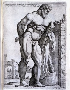 Hercules (Heraclès) - az „Opera di Giuseppe d’Alessandro” című filmben, szerk. Nápoly alkotó: Italian School