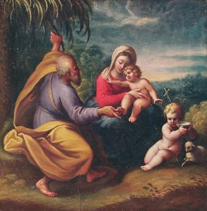 Szent Család, Párma, 16. század 2. fele alkotó: Italian School