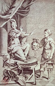Illusztráció: Cesare Bonesana (1738-94) Marquis de Beccaria "A bűnökről és büntetésekről" alkotó: Italian School