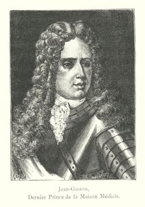 Jean-Gaston, a Medici-ház utolsó hercege (metszet) alkotó: Italian School
