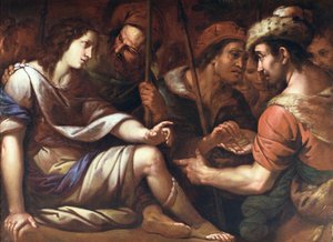Józsefet eladták testvérei, 1650 körül (olaj, vászon) alkotó: Italian School