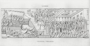 Traianus oszlopa, Traianus oszlopa (metszet) alkotó: Italian School