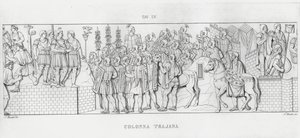 Traianus oszlopa, Traianus oszlopa (metszet) alkotó: Italian School