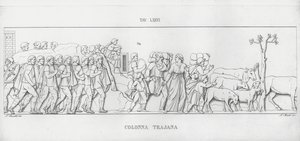 Traianus oszlopa, Traianus oszlopa (metszet) alkotó: Italian School