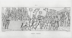 Traianus oszlopa, Traianus oszlopa (metszet) alkotó: Italian School