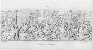 Traianus oszlopa, Traianus oszlopa (metszet) alkotó: Italian School