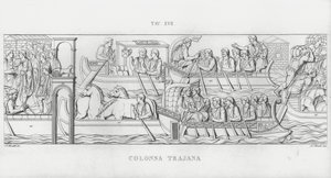 Traianus oszlopa, Traianus oszlopa (metszet) alkotó: Italian School