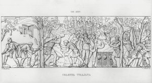 Traianus oszlopa, Traianus oszlopa (metszet) alkotó: Italian School