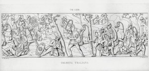 Traianus oszlopa, Traianus oszlopa (metszet) alkotó: Italian School