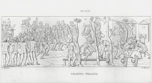 La Colonna Trajana, Traianus oszlopa alkotó: Italian School