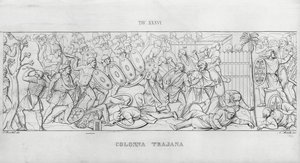 La Colonna Trajana, Traianus oszlopa alkotó: Italian School
