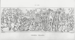La Colonna Trajana, Traianus oszlopa alkotó: Italian School