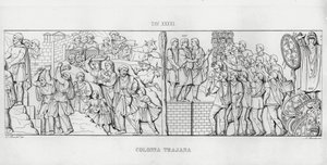 La Colonna Trajana, Traianus oszlopa alkotó: Italian School