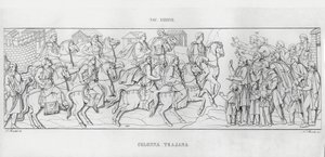 La Colonna Trajana, Traianus oszlopa alkotó: Italian School