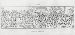 La Colonna Trajana, Traianus oszlopa alkotó: Italian School