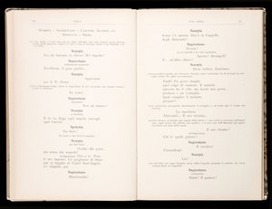 Librettó: Tosca, Giacomo Puccini, Ricordi kiadás, Olaszország alkotó: Italian School