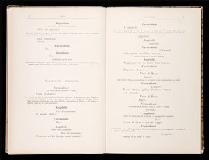Librettó: Tosca, Giacomo Puccini, Ricordi kiadás, Olaszország alkotó: Italian School