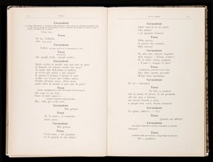 Librettó: Tosca, Giacomo Puccini, Ricordi Edition, Olaszország alkotó: Italian School