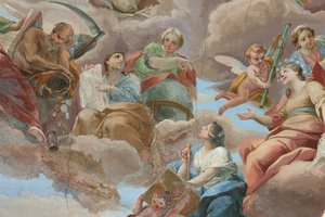 Milánó, San Francesco da Paola templom, Fresco Hall Palazzo alkotó: Italian School