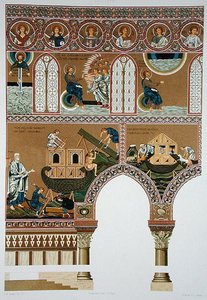 Mozaikok Monreale hajójából alkotó: Italian School