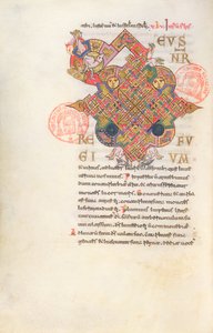 Ms 364 D betű (Deus) Initiál a Monte Cassino breviáriumból alkotó: Italian School