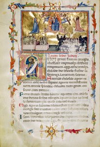 Ms. B.R. 19. c. 62b, Laudi Spiritualitól, a St Giles társaságtól alkotó: Italian School