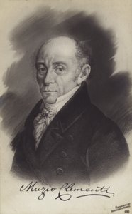 Murzo Clementi olasz zeneszerző, zongoraművész, karmester, zenei kiadó és zongoragyáros (1752-1832) alkotó: Italian School