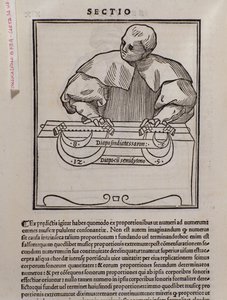 Oldal a Musica theoricából, Lodovico Fogliani (1475?-1542) (vagy Ludovico Foliani) zeneteoretikustól alkotó: Italian School