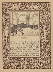 Oldal a San Domenico Palace Hotel, Taormina prospektusából (litho) alkotó: Italian School