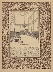 Oldal a San Domenico Palace Hotel, Taormina prospektusából (litho) alkotó: Italian School