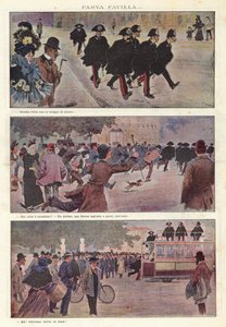 Parva Favilla (színes litho) alkotó: Italian School