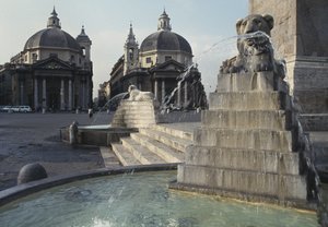 Piazza del Popolo alkotó: Italian School