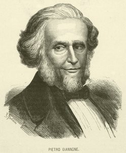 Pietro Giannone (metszet) alkotó: Italian School