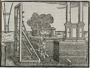 Cölöpök, Giovanni Antonio Rusconi „Az építészet tíz könyve Vitruvius tanai szerint” című könyvéből, Nicolini, Velence alkotó: Italian School