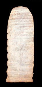 Placito cassinese dit Placito capuano (de Capoue) az első vulgáris olasz nyelvű dokumentum 960 márciusában. A lombard Principut Capoue reformálta meg. Montecassino (Frosinone), Apátsági Múzeum alkotó: Italian School