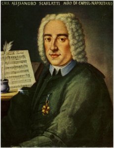 Alessandro Scarlatti portréja alkotó: Italian School