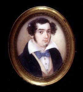 Ciro Menotti (1798 - 1831) portréja. Risorgimento Múzeum. Milánó alkotó: Italian School