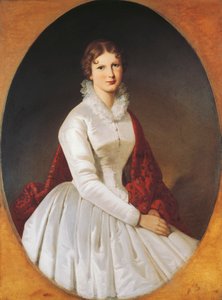 Costanza Trotti Arconati Visconti portréja (olaj, vászon) alkotó: Italian School
