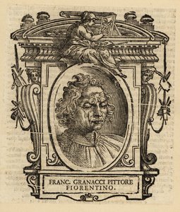 Francesco Granacci, a firenzei reneszánsz olasz festő portréja alkotó: Italian School