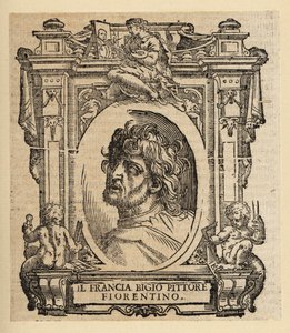 Franciabigio, a firenzei reneszánsz olasz festőjének portréja alkotó: Italian School