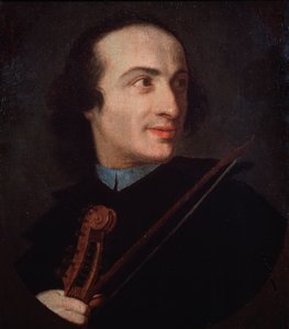 Giuseppe Tartini (1692-1770) olasz hegedűművész és zeneszerző portréja. alkotó: Italian School