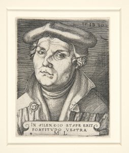 Luther Márton portréja alkotó: Italian School