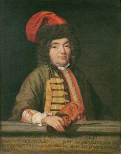 Philippe Emmanuel de Coulanges karneváli öltözetű portréja, 1690