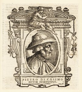 Piero di Cosimo, a firenzei reneszánsz olasz festő portréja alkotó: Italian School