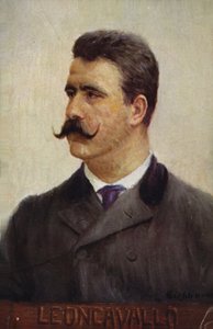 Ruggero Leoncavallo portréja alkotó: Italian School