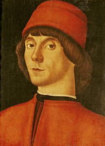 Fiatal férfi portréja (olaj, vászon) alkotó: Italian School