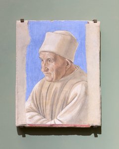 Egy idős férfi portréja, a 15. század utolsó negyede alkotó: Italian School
